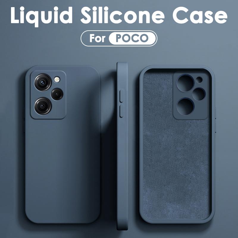 Жидкий силиконовый защитный чехол для Xiaomi POCO F5 X5 X3 M3 M4 X4 Pro NFC F3 F4 GT Мягкая задняя крышка для телефона Защитные аксессуары For POCO F5 чёрный
Жидкий силиконовый защитный чехол для Xiaomi POCO F5 X5 X3 M3 M4 X4 Pro NFC F3 F4 GT Мягкая задняя крышка для телефона Защитные аксессуары For POCO F5 чёрный