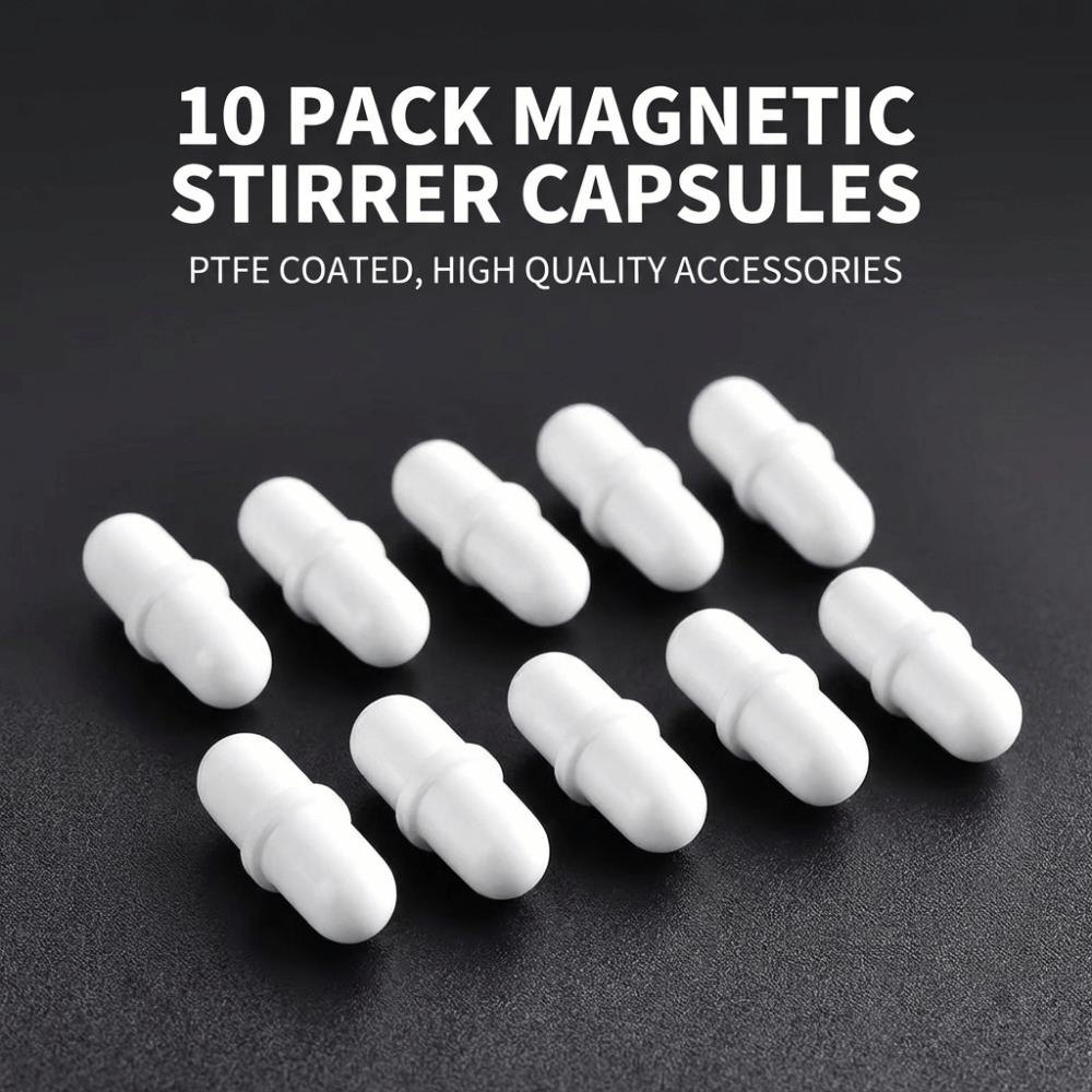 10pcs Lab Grade Magnetic Stirrer PTFE Mixing Cup Accessories Magnetic Stir Bar Educational Use білий
10pcs Lab Grade Magnetic Stirrer PTFE Mixing Cup Accessories Magnetic Stir Bar Educational Use білий