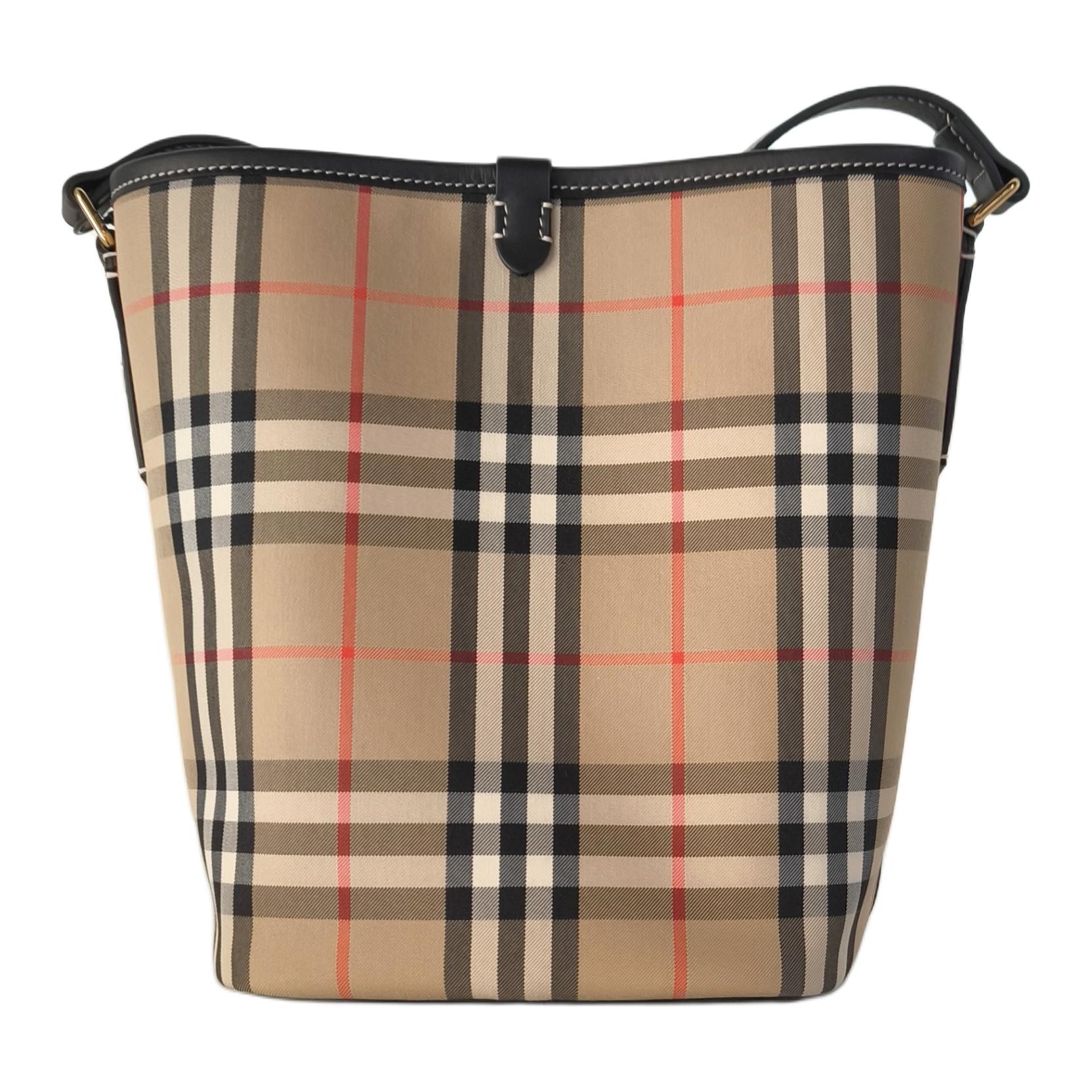Burberry Vintage Check Canvas Bucket Shoulder Bag For Women Daily Travel Use Gift Set(Basic Set+Box+Shopping Bag)
Burberry Vintage Check Canvas Bucket Shoulder Bag For Women Daily Travel Use Gift Set(Basic Set+Box+Shopping Bag)