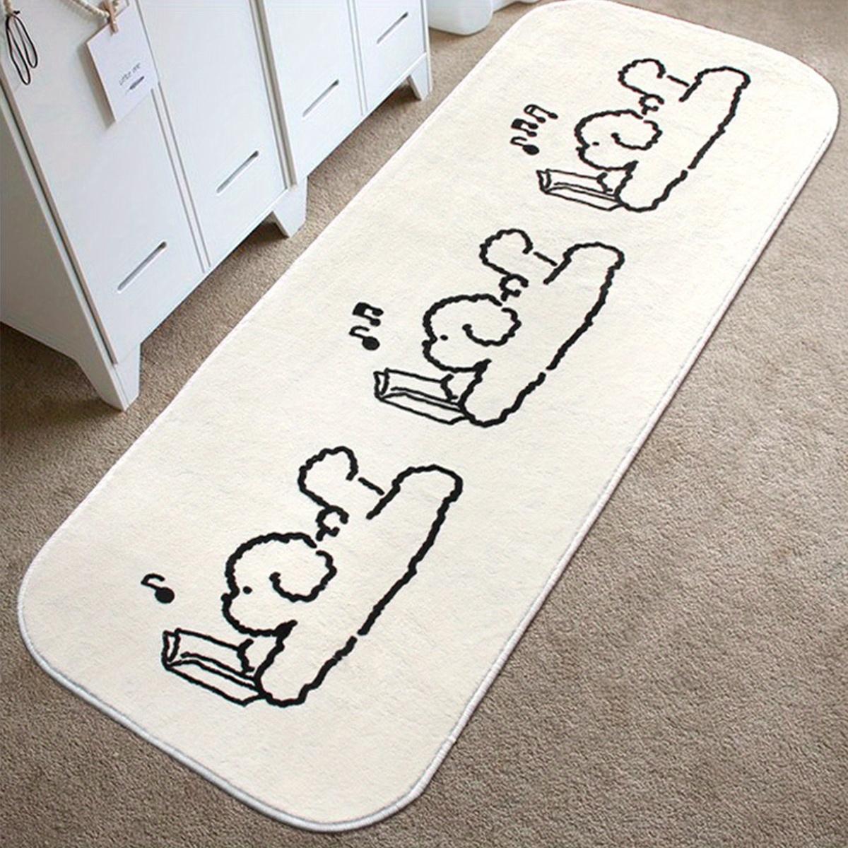 VIKAMA Cartoon-Style Adorable Cashmere-Look Rug Soft and Comfortable Bedside Rug for Girls Bedrooms Home Decor Floor Mat 40x110cm 16x43inch
VIKAMA Cartoon-Style Adorable Cashmere-Look Rug Soft and Comfortable Bedside Rug for Girls Bedrooms Home Decor Floor Mat 40x110cm 16x43inch