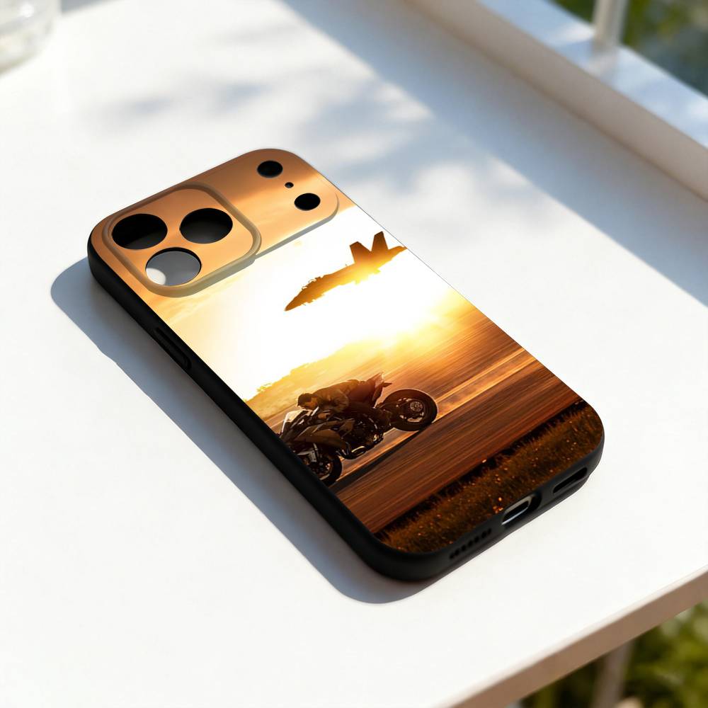 Cool Top G-Gun Maverick Phone Case For iPhone 11,12,13,14,15,16,17,Pro,Max,Plus,E,SE4,Air,Mini Black Soft Cover iPhone12PRO
Cool Top G-Gun Maverick Phone Case For iPhone 11,12,13,14,15,16,17,Pro,Max,Plus,E,SE4,Air,Mini Black Soft Cover iPhone12PRO
