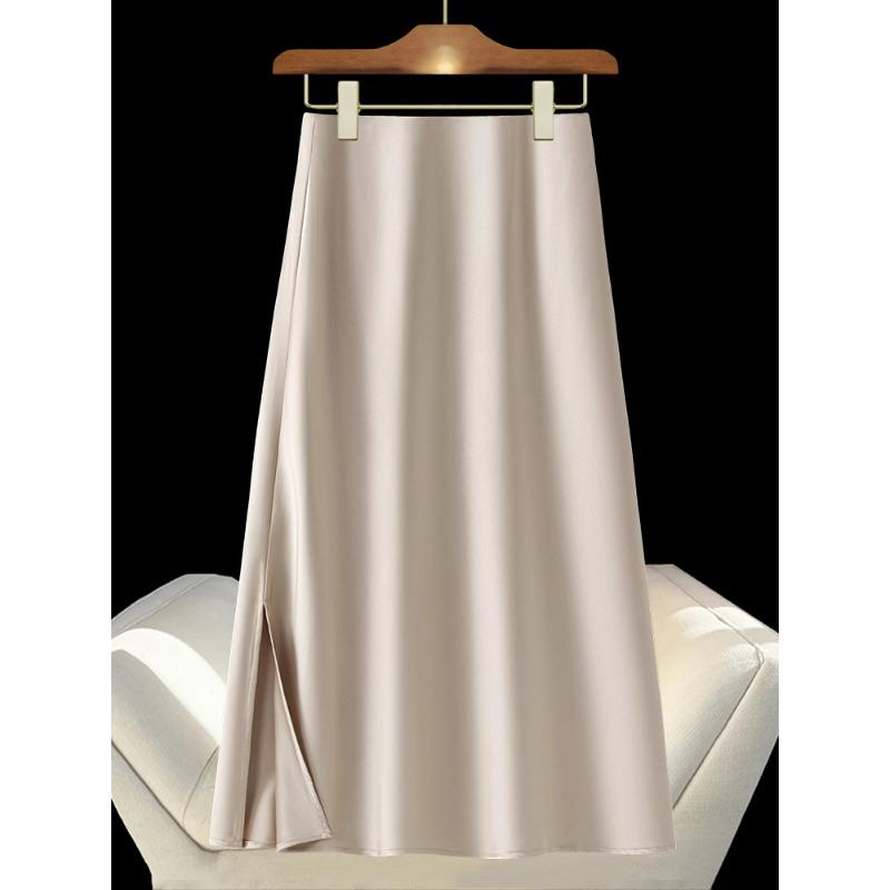 Women s High Waist Satin Midi Skirt - Slimming Draped Umbrella Design for Spring & Autumn 2025 2XL (130-140 jin)
Women s High Waist Satin Midi Skirt - Slimming Draped Umbrella Design for Spring & Autumn 2025 2XL (130-140 jin)