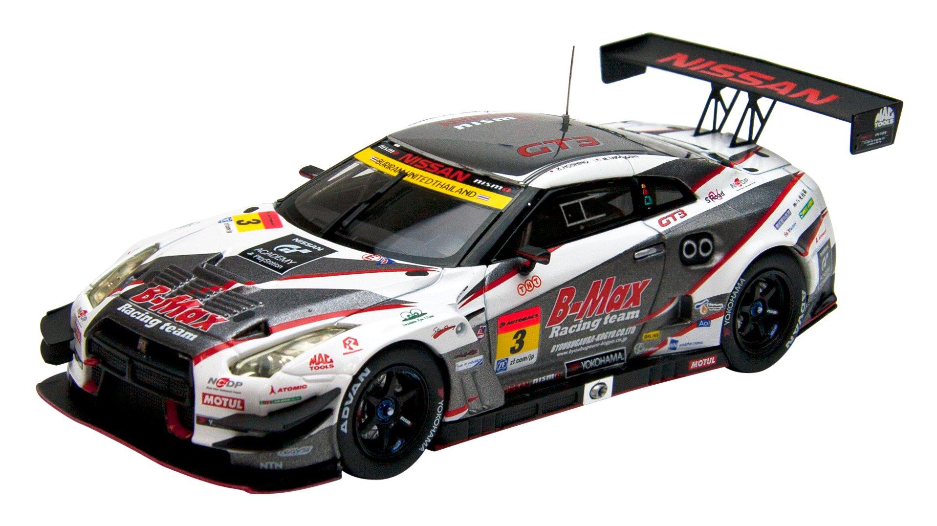 Ebro NDDP SUPER GT300 2015 Thailand Winner Completed Product 1/43 B-MAX GT-R Rd.3 No.3
Ebro NDDP SUPER GT300 2015 Thailand Winner Completed Product 1/43 B-MAX GT-R Rd.3 No.3