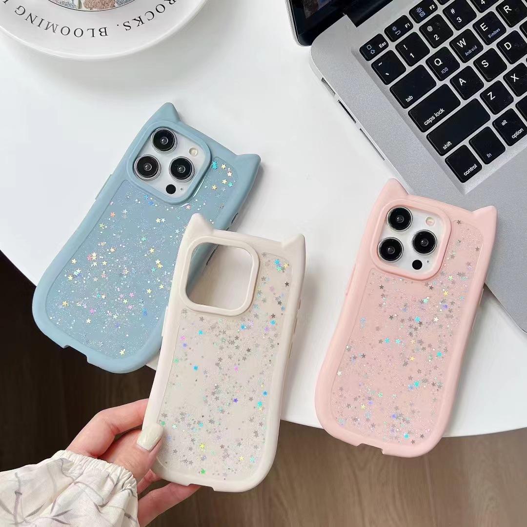Applicable To IPhone 16 Mobile Phone Case Glued Three-dimensional Cat Ears 14 Apple 15 Promax Fashion 13 Fashion iPhone11Promax
Applicable To IPhone 16 Mobile Phone Case Glued Three-dimensional Cat Ears 14 Apple 15 Promax Fashion 13 Fashion iPhone11Promax