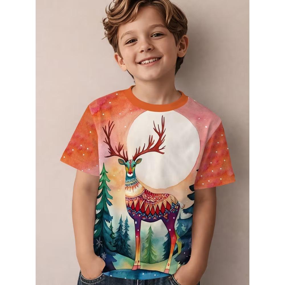 Men s children s casual loose-fitting T-shirt 140 cm
Men s children s casual loose-fitting T-shirt 140 cm