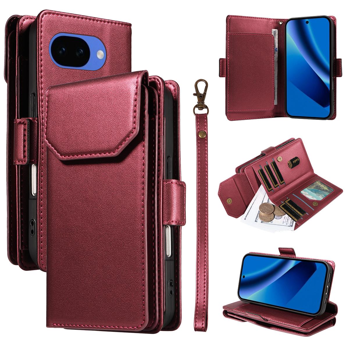 Luxury Magnetic Card Solt Wallet Flip Leather Phone Case For Google Pixel 10 Pro XL 9A 9 8 8A 7A 7 Kickstand Book Strap Cover Google Pixel 8 кларет
Luxury Magnetic Card Solt Wallet Flip Leather Phone Case For Google Pixel 10 Pro XL 9A 9 8 8A 7A 7 Kickstand Book Strap Cover Google Pixel 8 кларет