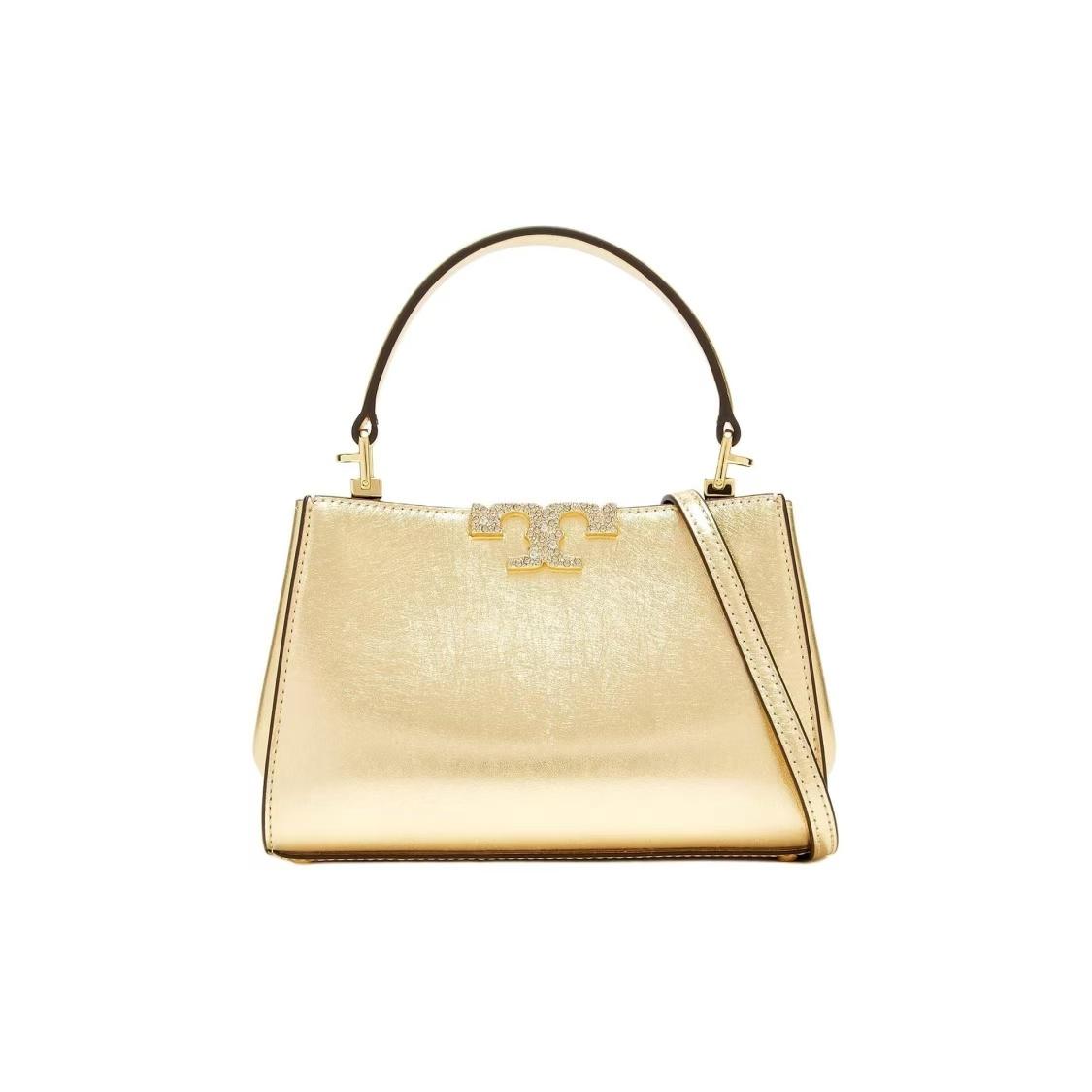 Tory Burch Eleanor Metallic Leather Mini Shoulder Tote Women Handbags Metallic-Gold 170481-960 Basic Set (Bag+Dust Bag)
Tory Burch Eleanor Metallic Leather Mini Shoulder Tote Women Handbags Metallic-Gold 170481-960 Basic Set (Bag+Dust Bag)