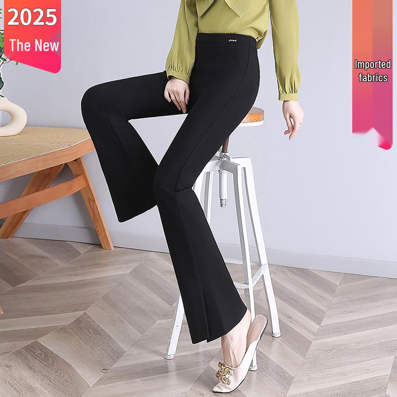 Women s High-Waist Black Flared Pants - Slim Spring/Autumn Style (2025) for Petite Sizes 3XL
Women s High-Waist Black Flared Pants - Slim Spring/Autumn Style (2025) for Petite Sizes 3XL