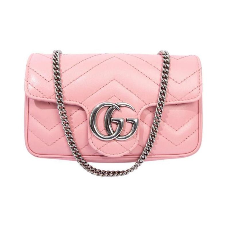 Gucci GG Marmont Silver Logo Chain Quilted Leather Shoulder Bag Women Shoulder Bag 476433-DTDCP-5815 Basic Set (Bag+Dust Bag)
Gucci GG Marmont Silver Logo Chain Quilted Leather Shoulder Bag Women Shoulder Bag 476433-DTDCP-5815 Basic Set (Bag+Dust Bag)