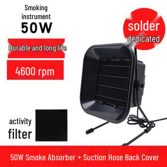 Compact Smoke Extractor Fan for Soldering and Welding Fumes
Compact Smoke Extractor Fan for Soldering and Welding Fumes