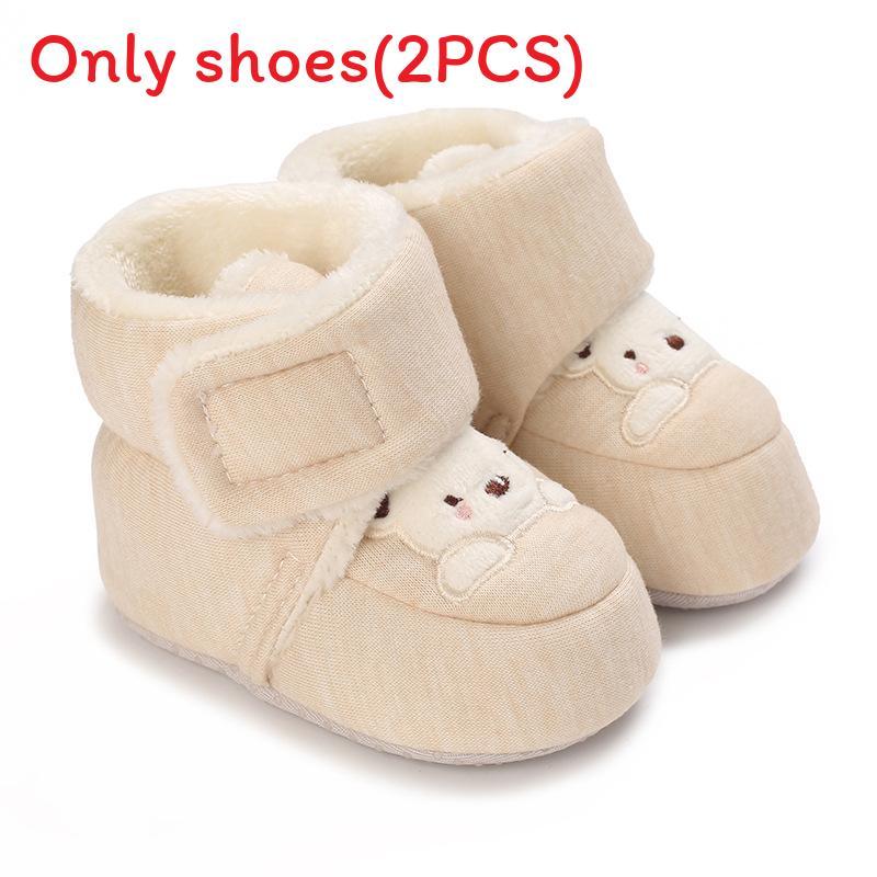 Baby Winter Toddler Shoes With Bear Print Design And Warm Plush Lining For Boys Girls White,11cm
Baby Winter Toddler Shoes With Bear Print Design And Warm Plush Lining For Boys Girls White,11cm
