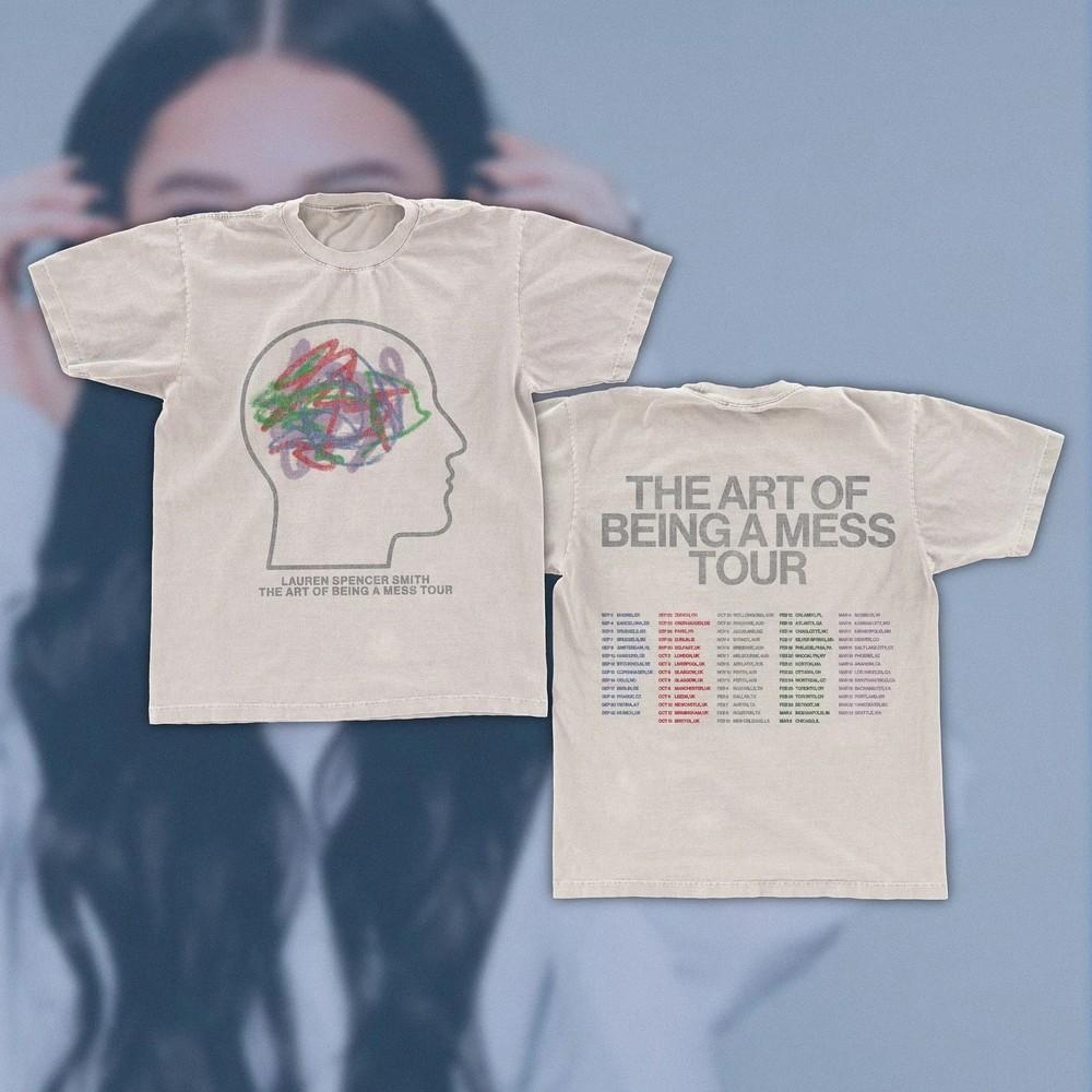 NewLAUREN SPENCER SMITH 034The Art of Being a Mess Photo034 Merch Tshirt All Size Unisex T-Shirt S
NewLAUREN SPENCER SMITH 034The Art of Being a Mess Photo034 Merch Tshirt All Size Unisex T-Shirt S