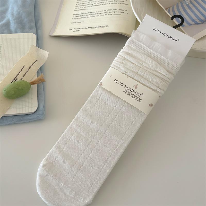 Silk From Silkworms with A Cool Touch. Children s Summer Lightweight Ankle-length Socks with Mesh Ventilation. Ballet-style Pile-up Socks for Summer. 1 pair
Silk From Silkworms with A Cool Touch. Children s Summer Lightweight Ankle-length Socks with Mesh Ventilation. Ballet-style Pile-up Socks for Summer. 1 pair