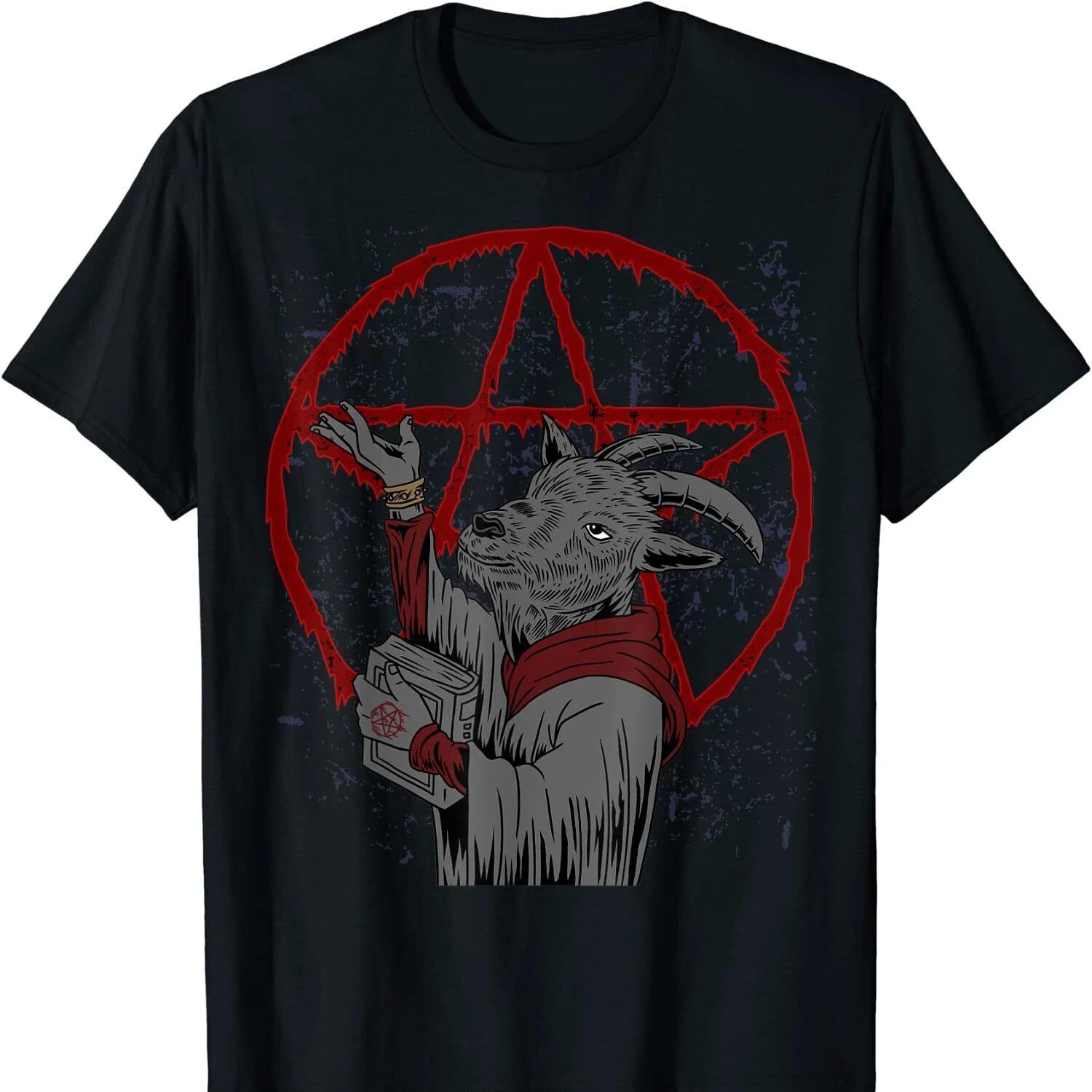 Demon Baphomet Devil Goat Goth Lucifer 666 Satanic Pentagram T Shirt New 100 Cotton Short Sleeve ONeck Tshirt Casual Mens Top 4XL
Demon Baphomet Devil Goat Goth Lucifer 666 Satanic Pentagram T Shirt New 100 Cotton Short Sleeve ONeck Tshirt Casual Mens Top 4XL