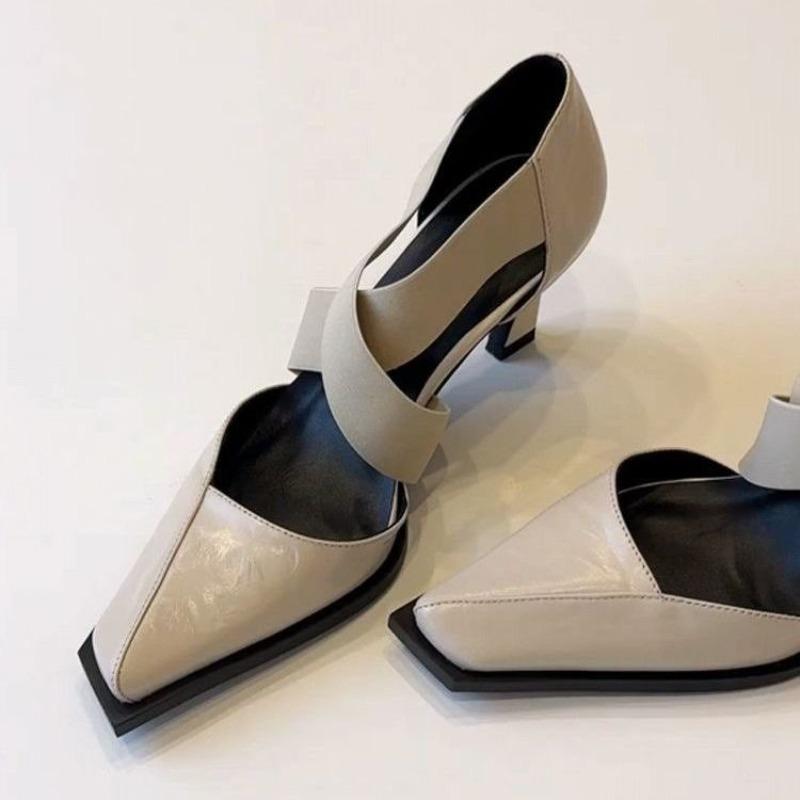 New French Elegant Cross Shallow Mouth Mary Janes Feminine Square Toe Hollow Stiletto Single 40 бежевий
New French Elegant Cross Shallow Mouth Mary Janes Feminine Square Toe Hollow Stiletto Single 40 бежевий