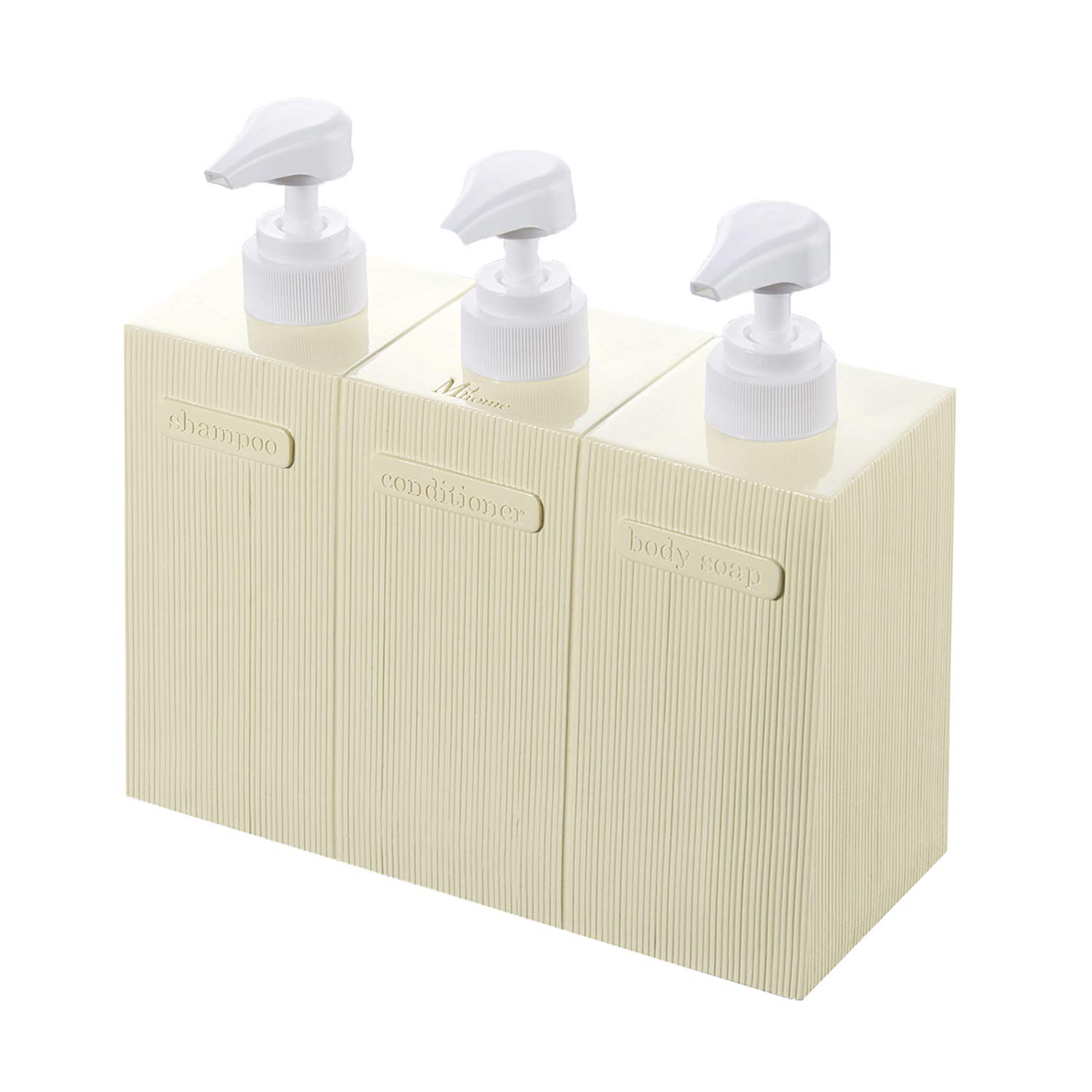 Senko Laurea soap x x 86238 M+home 3-piece bottle, ivory, approx. W23.4 D9.2 H15.5cm слоновая кость
Senko Laurea soap x x 86238 M+home 3-piece bottle, ivory, approx. W23.4 D9.2 H15.5cm слоновая кость