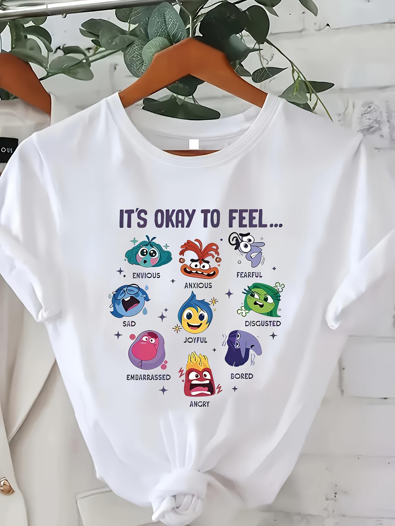 Womens Plus Size Casual Printed Short Sleeve TShirt with Emotions Graphic Polyester Elastane Blend 4XL
Womens Plus Size Casual Printed Short Sleeve TShirt with Emotions Graphic Polyester Elastane Blend 4XL