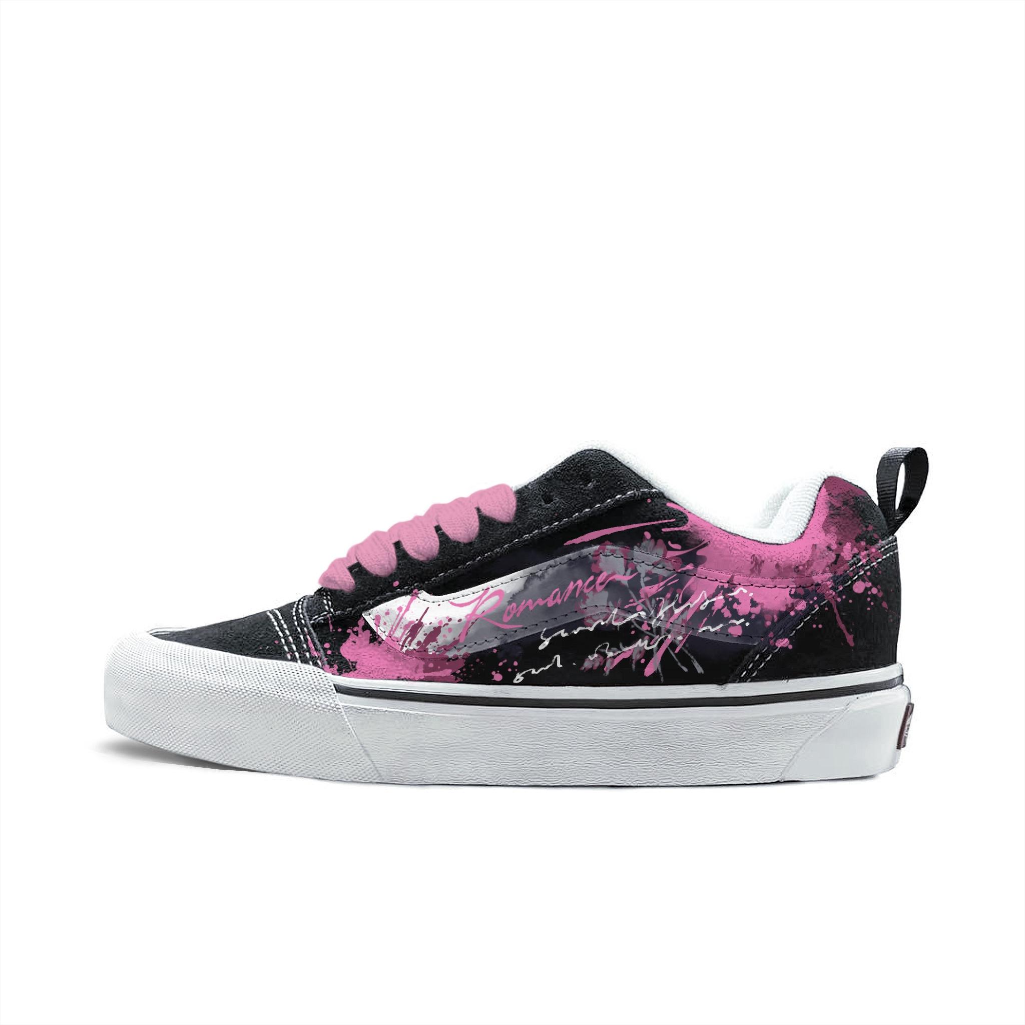 Vans Knu Skool Abrasion Resistant Low top Skateboard Shoes Unisex Black Pink VN0009QC6BT1(Team613-) 42
Vans Knu Skool Abrasion Resistant Low top Skateboard Shoes Unisex Black Pink VN0009QC6BT1(Team613-) 42