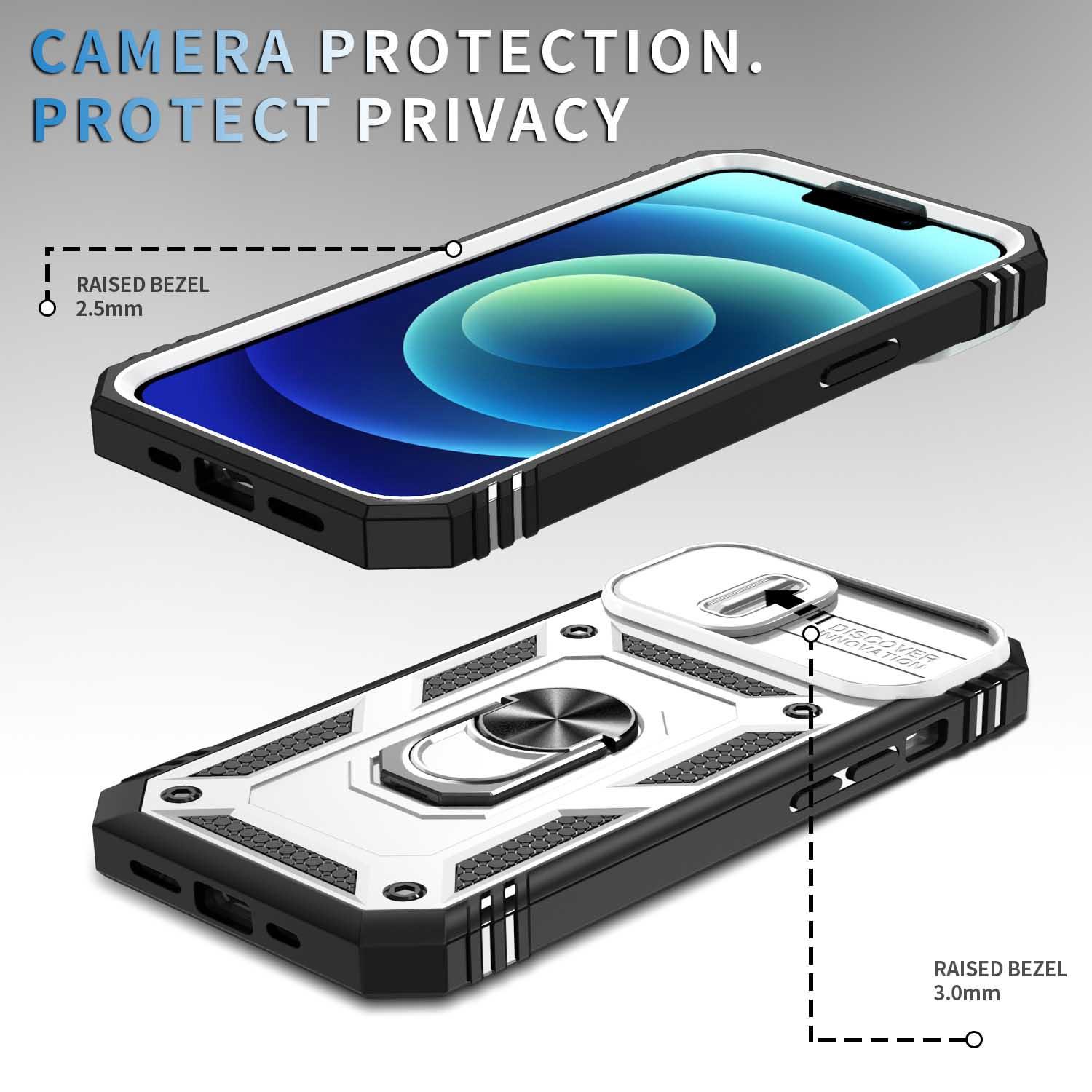 For iPhone 14 6.1 inch PC+TPU Kickstand Function Anti-wear Back Cover Sliding Camera Lens Protector Case with Card Slot Red/Black
For iPhone 14 6.1 inch PC+TPU Kickstand Function Anti-wear Back Cover Sliding Camera Lens Protector Case with Card Slot Red/Black