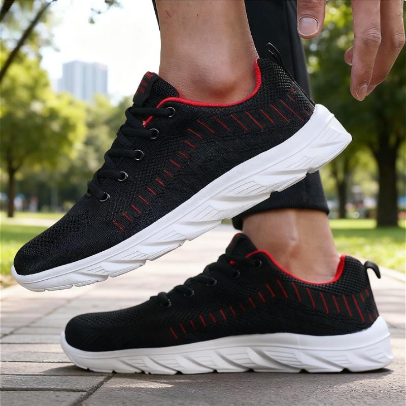 Arrival Men s Casual Sneakers Breathable Knit Upper Soft Sole Non-Slip Outdoor Shoes Comfortable Walking Running Shoes 39
Arrival Men s Casual Sneakers Breathable Knit Upper Soft Sole Non-Slip Outdoor Shoes Comfortable Walking Running Shoes 39