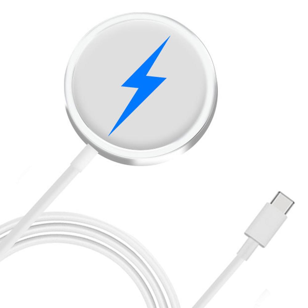 For iPhone 15W Magnetic Wireless Charger 1m Type-C Cable Phone Fast Charging Dock Silver
For iPhone 15W Magnetic Wireless Charger 1m Type-C Cable Phone Fast Charging Dock Silver