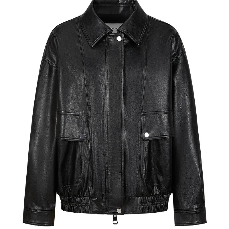 ANNACOCO Женская ретро куртка-амбар из искусственной ПУ кожи оверсайз L
ANNACOCO Женская ретро куртка-амбар из искусственной ПУ кожи оверсайз L