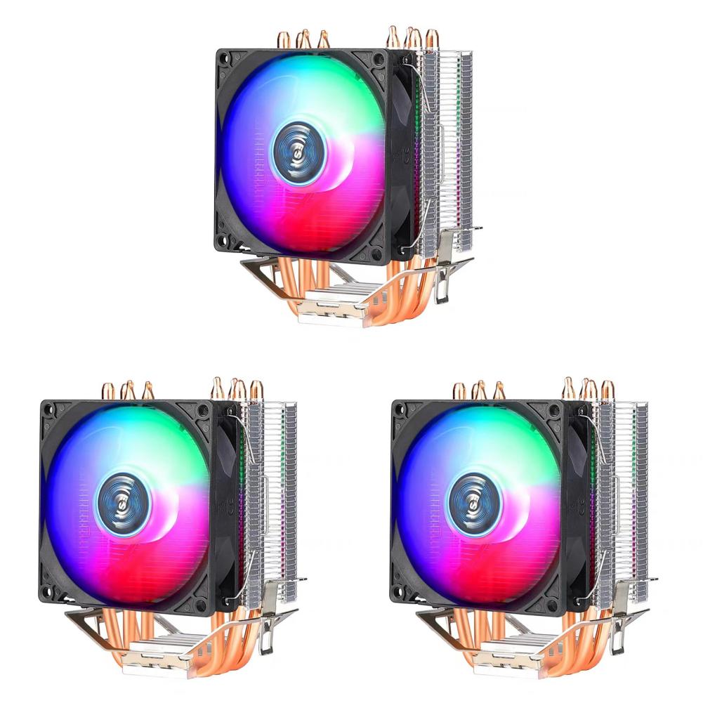 C# RGB процессорный кулер 4 тепловые трубки 9 см охлаждающий вентилятор гидравлические подшипники бесшумный для INTEL
C# RGB процессорный кулер 4 тепловые трубки 9 см охлаждающий вентилятор гидравлические подшипники бесшумный для INTEL