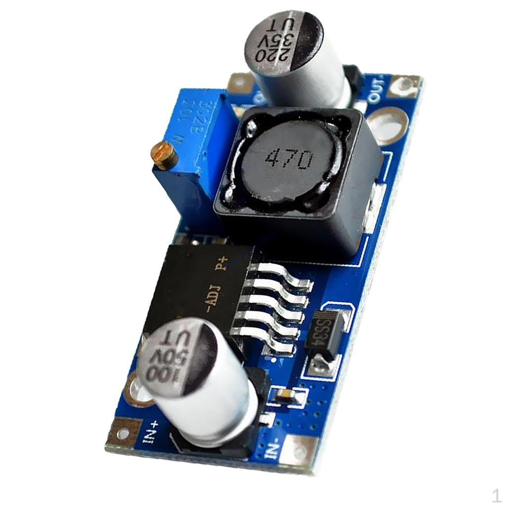 Модуль перетворювача регульованого джерела живлення Buck 43×21×14 мм / 1,69×0,83×0,55 дюйма
Модуль перетворювача регульованого джерела живлення Buck 43×21×14 мм / 1,69×0,83×0,55 дюйма