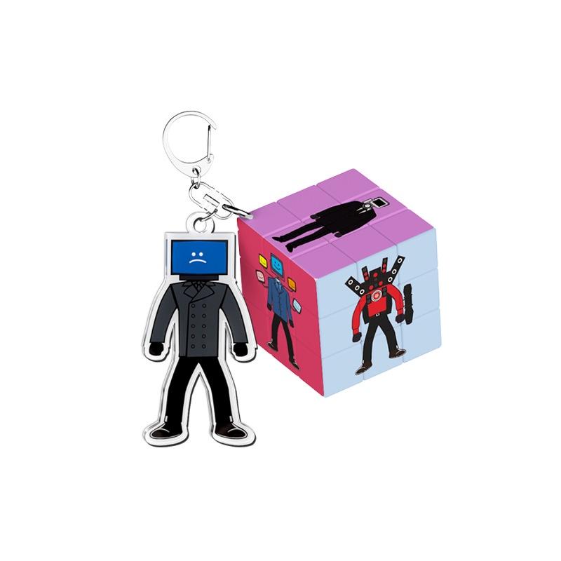 Новая подвеска-магический кубик Skibiditoilet с УФ-печатью высокой четкости Отличный подарок для детей 4-6 лет) Style F
Новая подвеска-магический кубик Skibiditoilet с УФ-печатью высокой четкости Отличный подарок для детей 4-6 лет) Style F