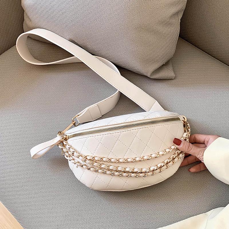 Bag women s new high-end texture niche summer broadband messenger bag breast bag fanny pack бежевый
Bag women s new high-end texture niche summer broadband messenger bag breast bag fanny pack бежевый