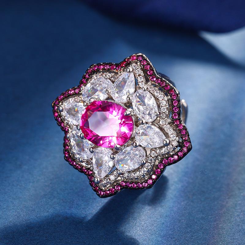 Huabi jewelry copper bottom gold-plated simulated red corundum royal blue spinel high-end black gold color separation set female 8*10
Huabi jewelry copper bottom gold-plated simulated red corundum royal blue spinel high-end black gold color separation set female 8*10