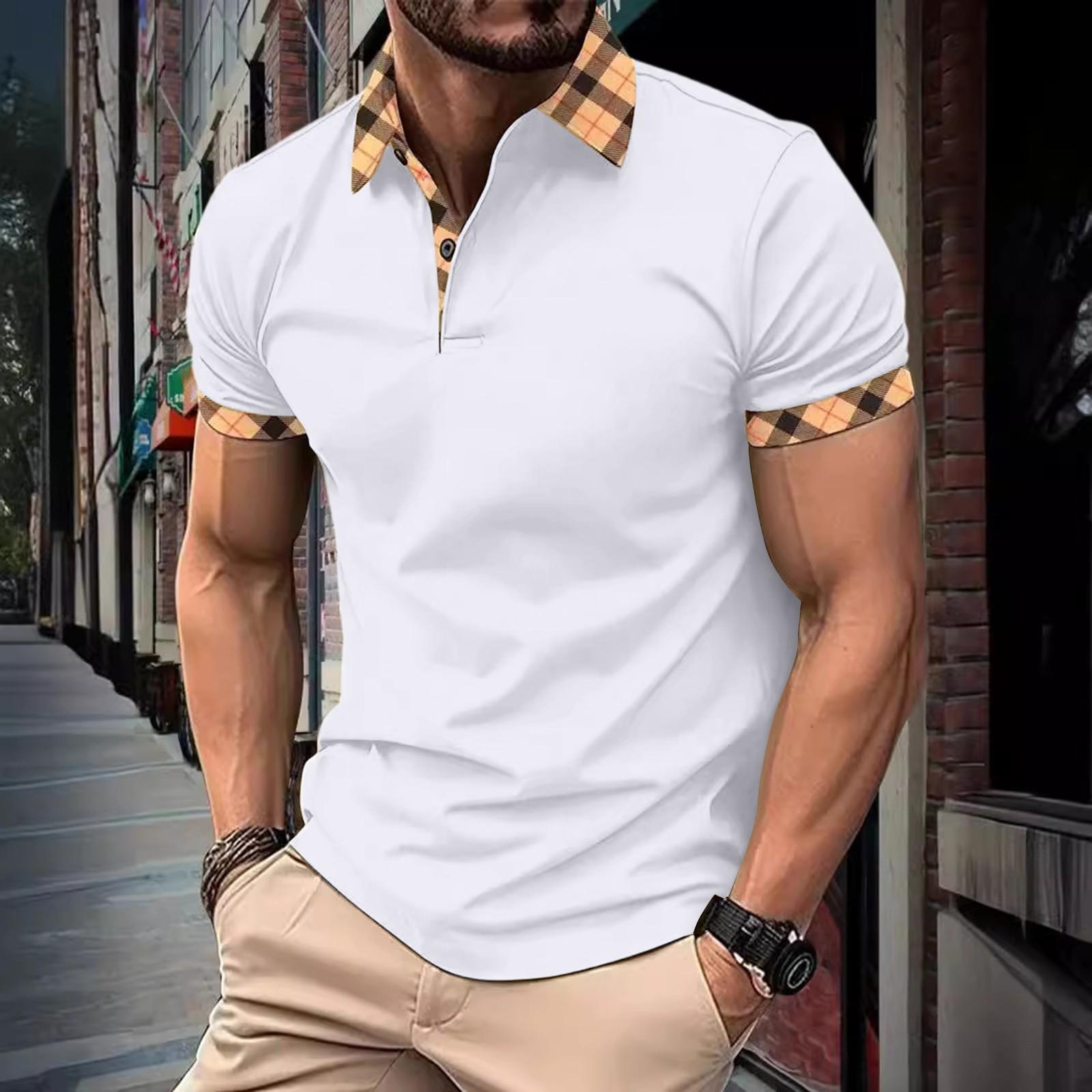 Мужская спортивная повседневная рубашка с зауженным воротом и карманом XL белый
Мужская спортивная повседневная рубашка с зауженным воротом и карманом XL белый