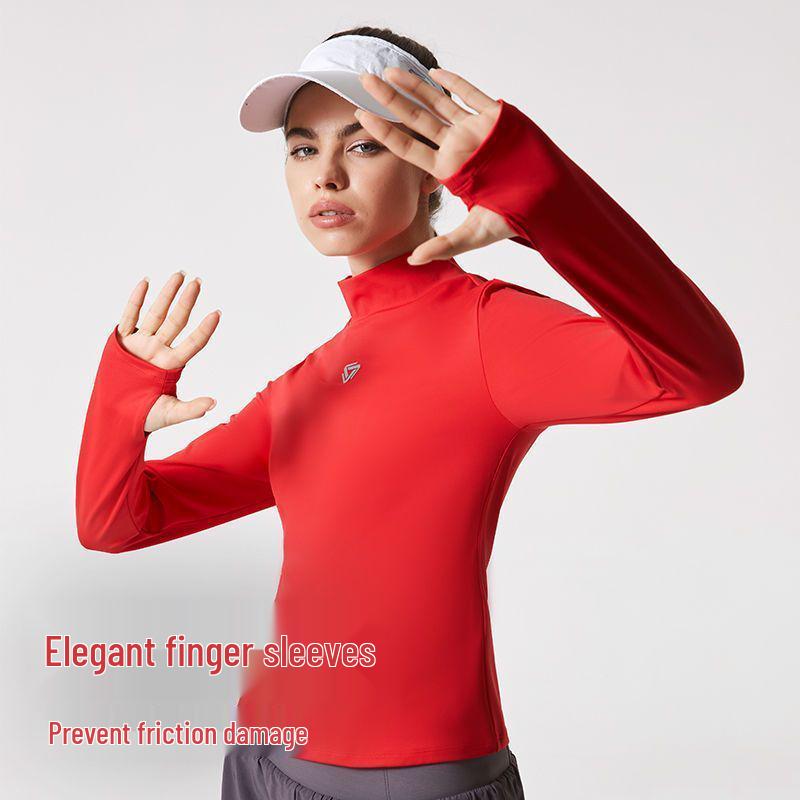 Women s Mid-neck Quick-dry Sports T-shirt - Breathable, Sweat-wicking, Elastic Fit for Tennis, Yoga, and Running S (80-95 jin)
Women s Mid-neck Quick-dry Sports T-shirt - Breathable, Sweat-wicking, Elastic Fit for Tennis, Yoga, and Running S (80-95 jin)