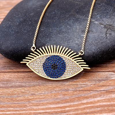 Turkish Lucky Blue Eye Necklace Copper Zircon Evil Eye Pendant Choker Charms Link Chain Necklace Jewelry Gift For Women Men синий
Turkish Lucky Blue Eye Necklace Copper Zircon Evil Eye Pendant Choker Charms Link Chain Necklace Jewelry Gift For Women Men синий