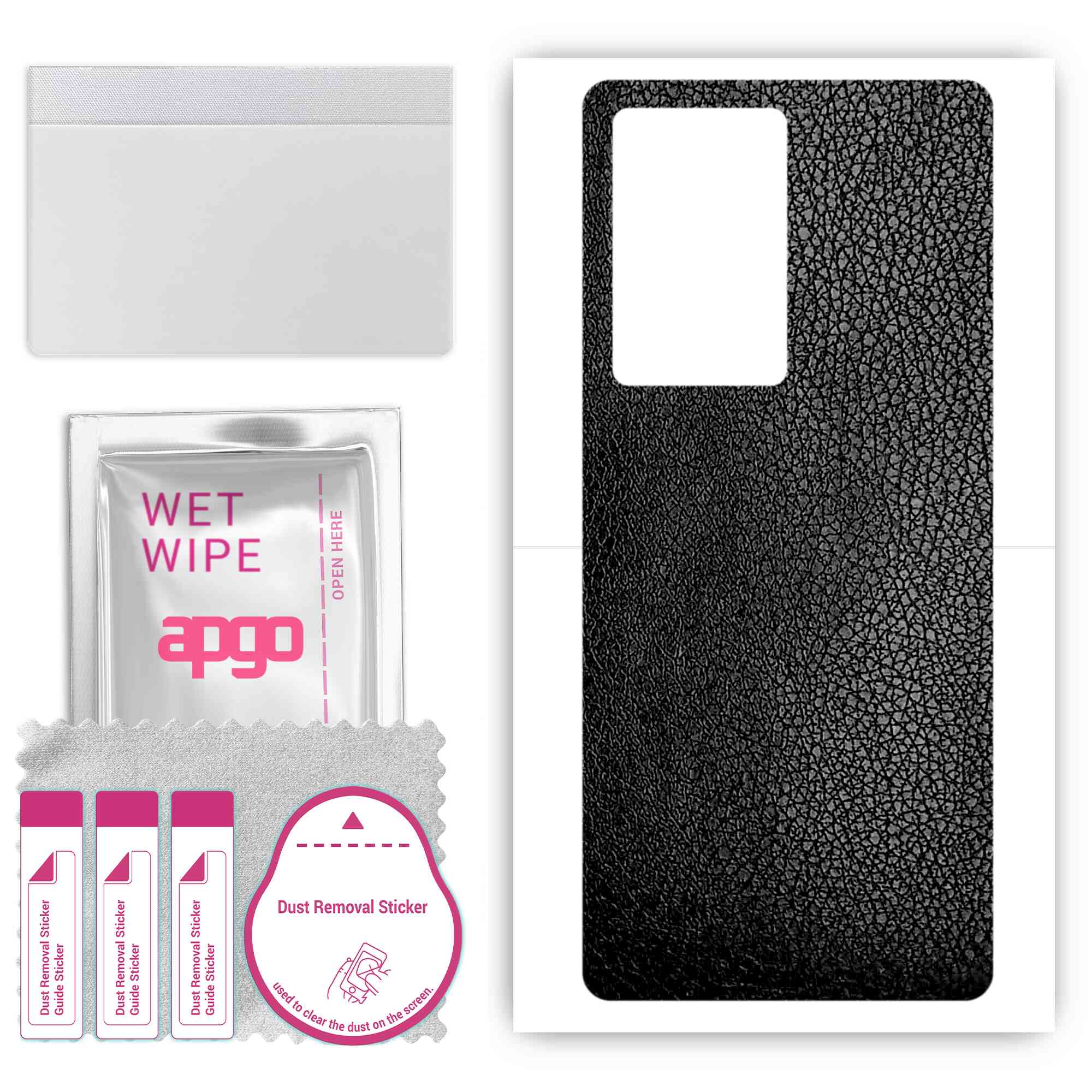 apgo Protective Skin Sticker for the back compatible with ZTE Nubia Z40 Pro, Wrap Film, Foil, Vinyl - Pattern Black Leather
apgo Protective Skin Sticker for the back compatible with ZTE Nubia Z40 Pro, Wrap Film, Foil, Vinyl - Pattern Black Leather