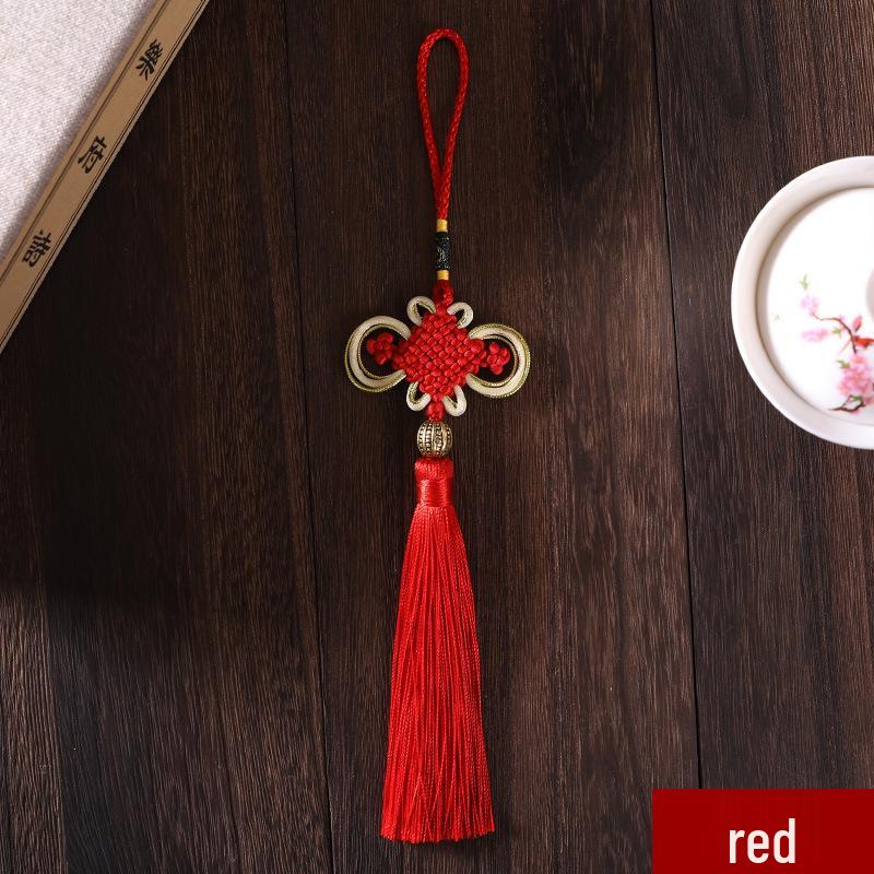 Gold-Edged 8-Strand Beaded Chinese Wealth Knot Tassel Pendant красный
Gold-Edged 8-Strand Beaded Chinese Wealth Knot Tassel Pendant красный