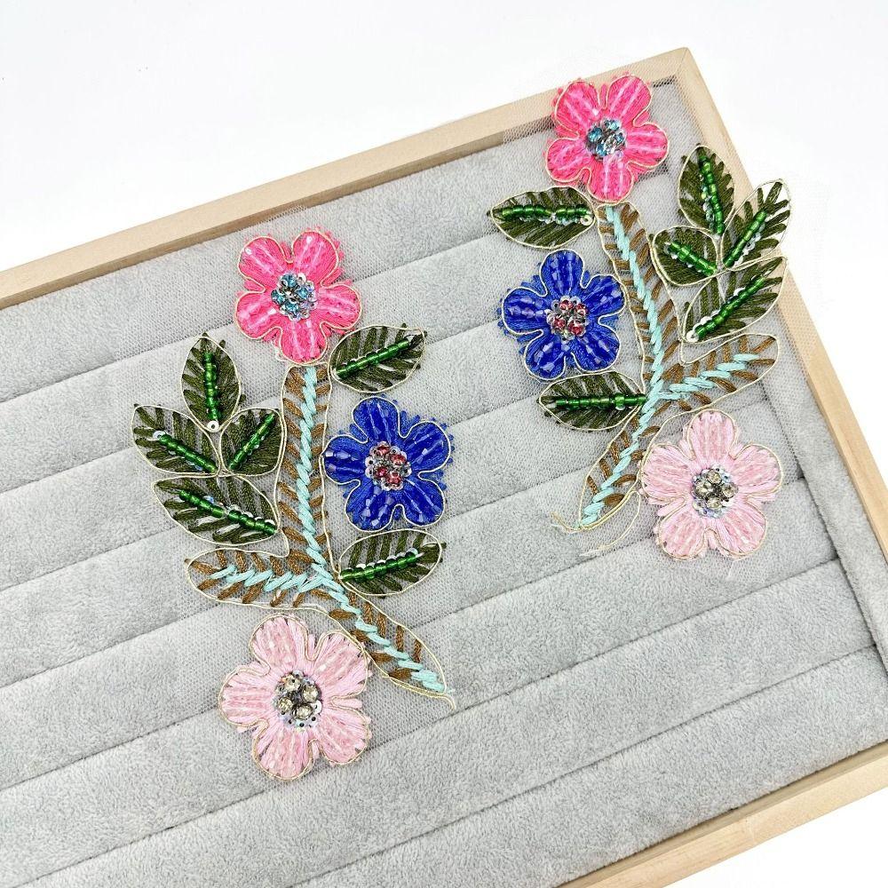 Sequin Clothing Patch Embroidered Clothes Appliques Dressmaking Lace Flower Patch Women 1 pair
Sequin Clothing Patch Embroidered Clothes Appliques Dressmaking Lace Flower Patch Women 1 pair