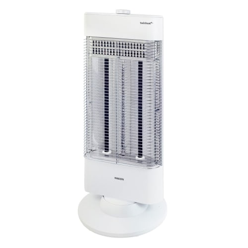Yamazen Quick Warm Carbon Heater & Far Infrared Sealed Heater Twin Heat Plus 3 Level Output Max 1200W Automatic Oscillation White DBC-W121(MW)
Yamazen Quick Warm Carbon Heater & Far Infrared Sealed Heater Twin Heat Plus 3 Level Output Max 1200W Automatic Oscillation White DBC-W121(MW)