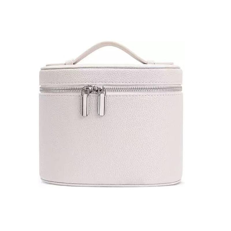 Large-Capacity Pu Leather Cosmetic Box With Internal Storage Box Detachable Hand-Held Cosmetic Bag Zipper Travel Bag білий
Large-Capacity Pu Leather Cosmetic Box With Internal Storage Box Detachable Hand-Held Cosmetic Bag Zipper Travel Bag білий