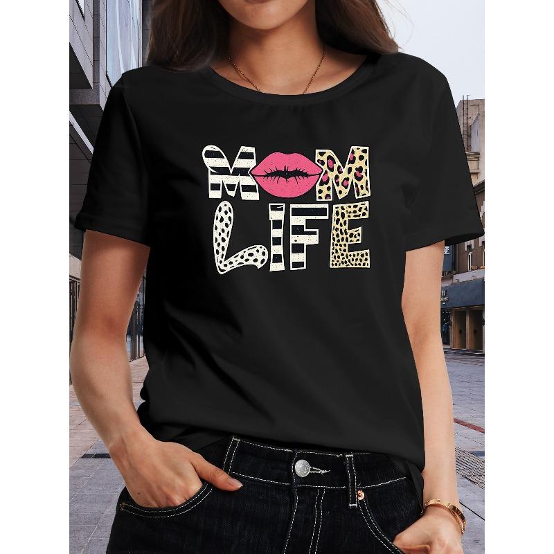 Women s Printed T-shirt - Machine Washable, Breathable, Soft, Women s Clothing, Round Neck Short-sleeved S T-shirt, Summer Women s Clothing 4XL чорний
Women s Printed T-shirt - Machine Washable, Breathable, Soft, Women s Clothing, Round Neck Short-sleeved S T-shirt, Summer Women s Clothing 4XL чорний