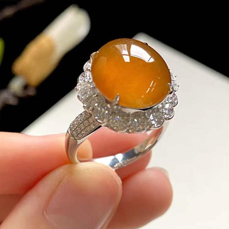 Classic Design Natural Chalcedony Orange Egg Face Flower Ladies Ring Opening Adjustable Unique Ethnic Charm Jewelry resizable помаранчевий
Classic Design Natural Chalcedony Orange Egg Face Flower Ladies Ring Opening Adjustable Unique Ethnic Charm Jewelry resizable помаранчевий