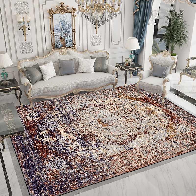 Ethnic Style Carpet for Living Room Home Decoration Bedroom Carpets Large Area Luxury Rug American Hairless Coffee Table Mat 60x90cm
Ethnic Style Carpet for Living Room Home Decoration Bedroom Carpets Large Area Luxury Rug American Hairless Coffee Table Mat 60x90cm