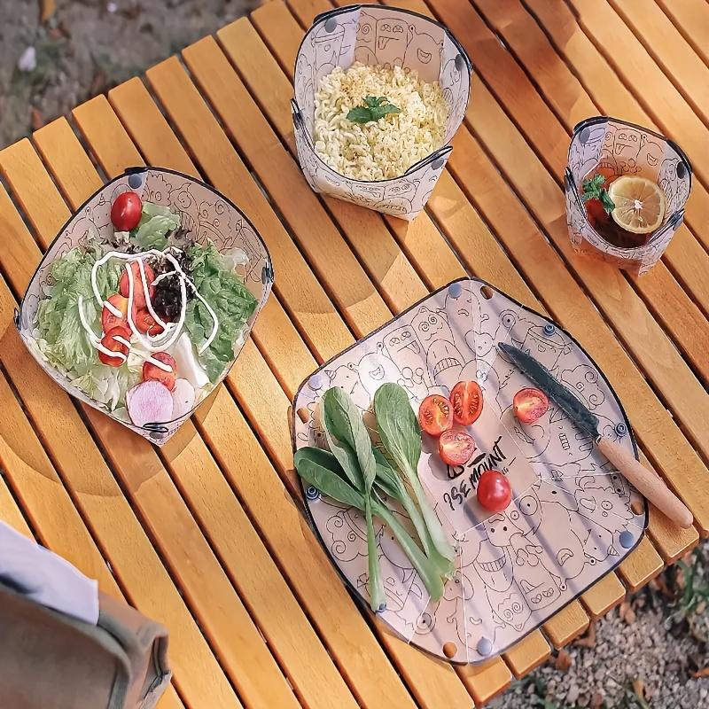 3pcs Collapsible Bowl Plate Set Geometric Food Safe PP Portable Dishware Camping Family Gatherings Travel Outdoor Dining 3pcs
3pcs Collapsible Bowl Plate Set Geometric Food Safe PP Portable Dishware Camping Family Gatherings Travel Outdoor Dining 3pcs