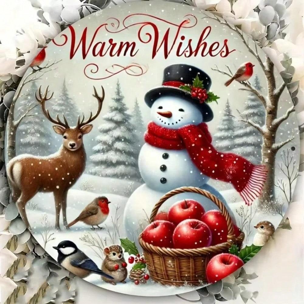 1PC Rustic Christmas Tin Sign Snowman Deer Pineapple Winter Holiday Wall Decor Home 20x20
1PC Rustic Christmas Tin Sign Snowman Deer Pineapple Winter Holiday Wall Decor Home 20x20