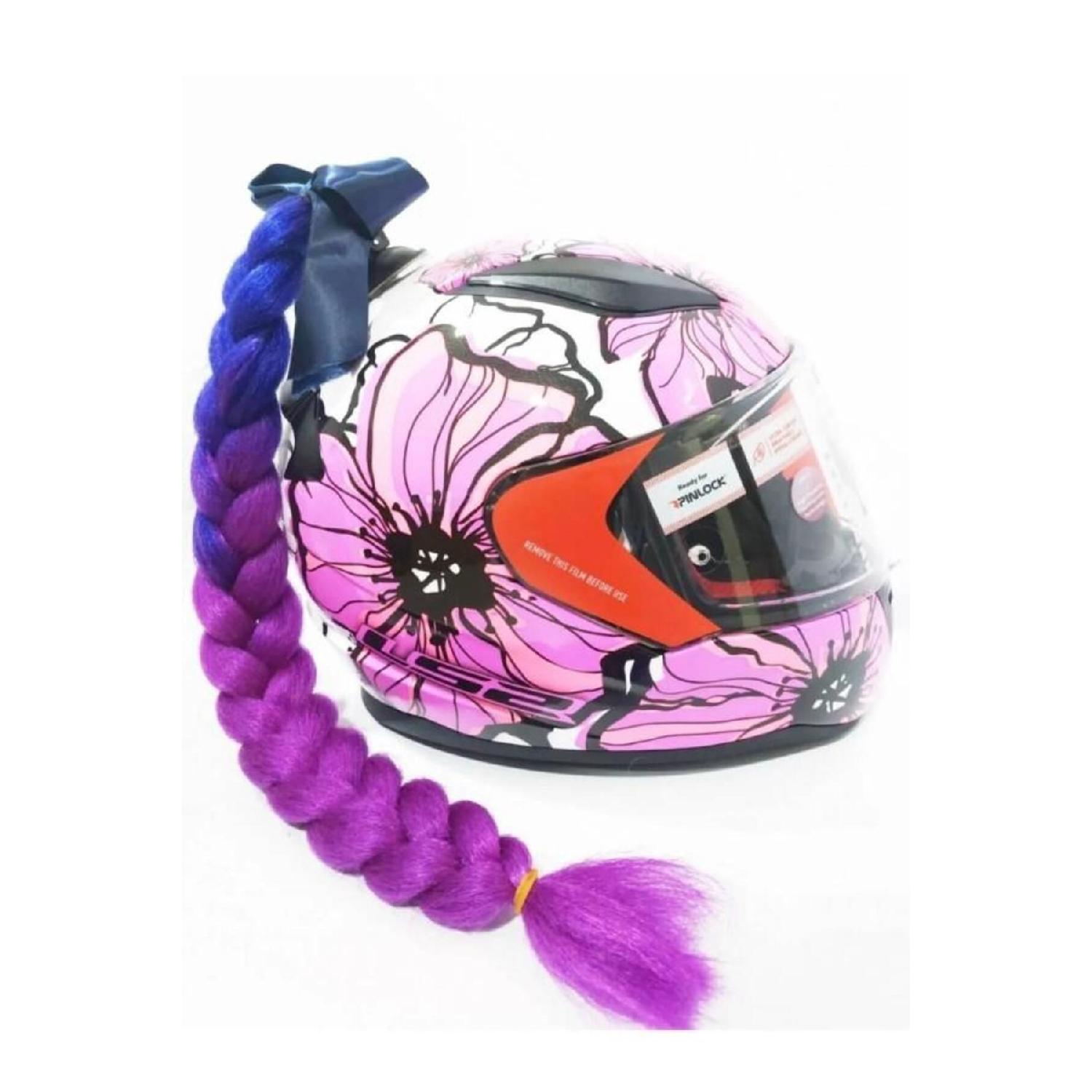 Украшение для шлема Tex 5. Украшение для мотоциклетного велосипеда и лыжного шлема. Толстая коса. Конский хвост. Волосы фиолетового цвета. фиолетовый
Украшение для шлема Tex 5. Украшение для мотоциклетного велосипеда и лыжного шлема. Толстая коса. Конский хвост. Волосы фиолетового цвета. фиолетовый