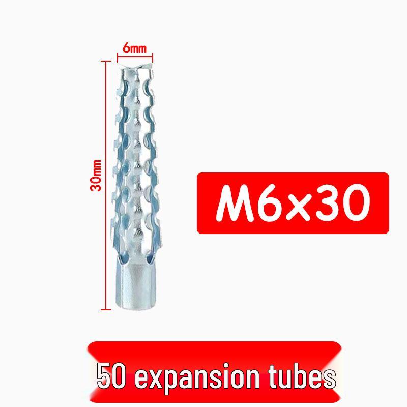 Serrated Metal Expansion Screw for Light Cement Walls - Christmas Tree Barbed Tube
Serrated Metal Expansion Screw for Light Cement Walls - Christmas Tree Barbed Tube
