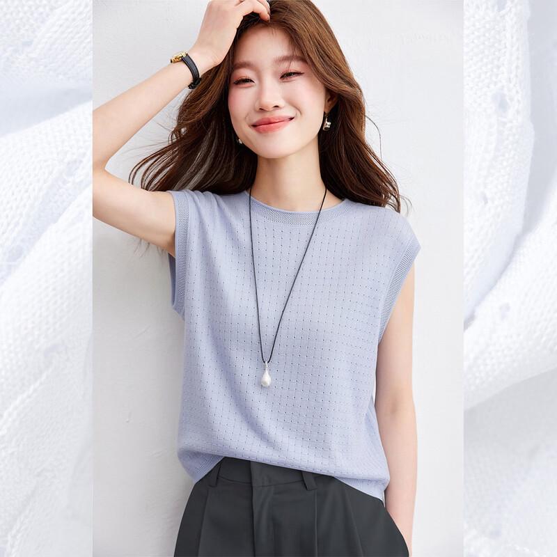 Srcr Women s Silk Blend Hollow-Out Knit Vest Top L
Srcr Women s Silk Blend Hollow-Out Knit Vest Top L