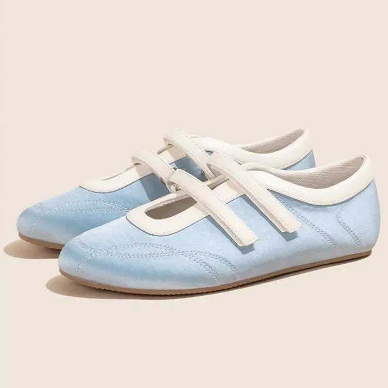 Модные светло-зеленые атласные балетки с круглым носком, брендовые, женские, модный дизайн с двойной перемычкой, уличные кроссовки, удобные, легкие, туфли Мэри Джейн 35 небесно-голубой
Модные светло-зеленые атласные балетки с круглым носком, брендовые, женские, модный дизайн с двойной перемычкой, уличные кроссовки, удобные, легкие, туфли Мэри Джейн 35 небесно-голубой