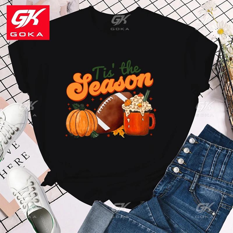 Premium Cotton T Shirt Funny Fall Tis The Season Print T Shirt for Women Short Sleeve Round Neck Cute Hip Hop Clothing Tops Tees 3XL
Premium Cotton T Shirt Funny Fall Tis The Season Print T Shirt for Women Short Sleeve Round Neck Cute Hip Hop Clothing Tops Tees 3XL