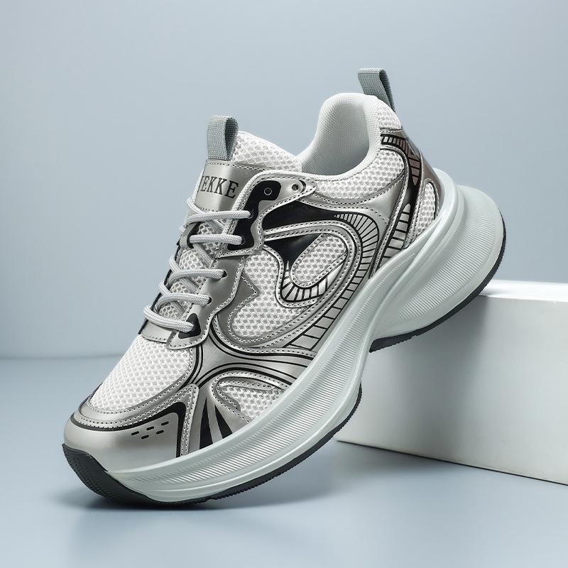 Shoes for Men High Quality Platform Sneakers Trend Casual Sports Men Shoe Breathable Mesh Thick Sole Men Shoes Zapatillas Hombre 39
Shoes for Men High Quality Platform Sneakers Trend Casual Sports Men Shoe Breathable Mesh Thick Sole Men Shoes Zapatillas Hombre 39